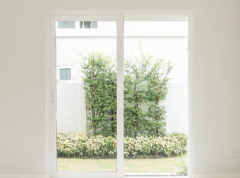 empty door living room interior