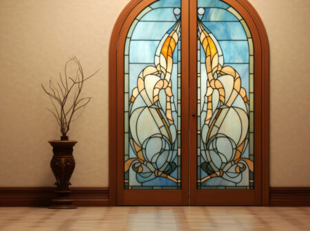 ornate door art nouveau style (1)